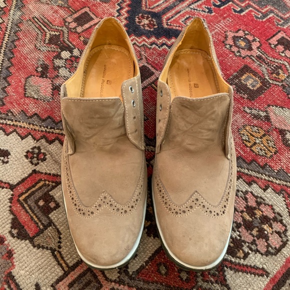 Sandro Moscoloni suede Oxford shoe 9.5 - Picture 3 of 7